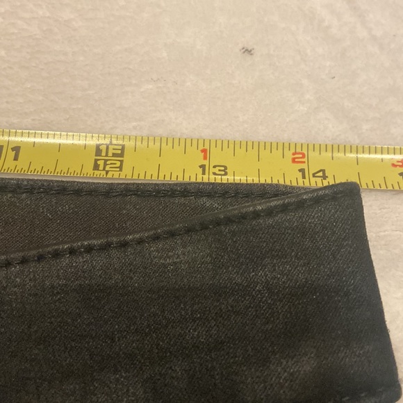 EXPRESS NWT Shiny Black Size 4 Mid Rise Ankle Legging MSRP $98 - Picture 5 of 13